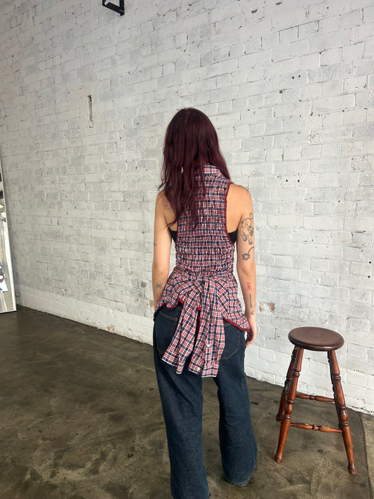 Reversible Button-up Top