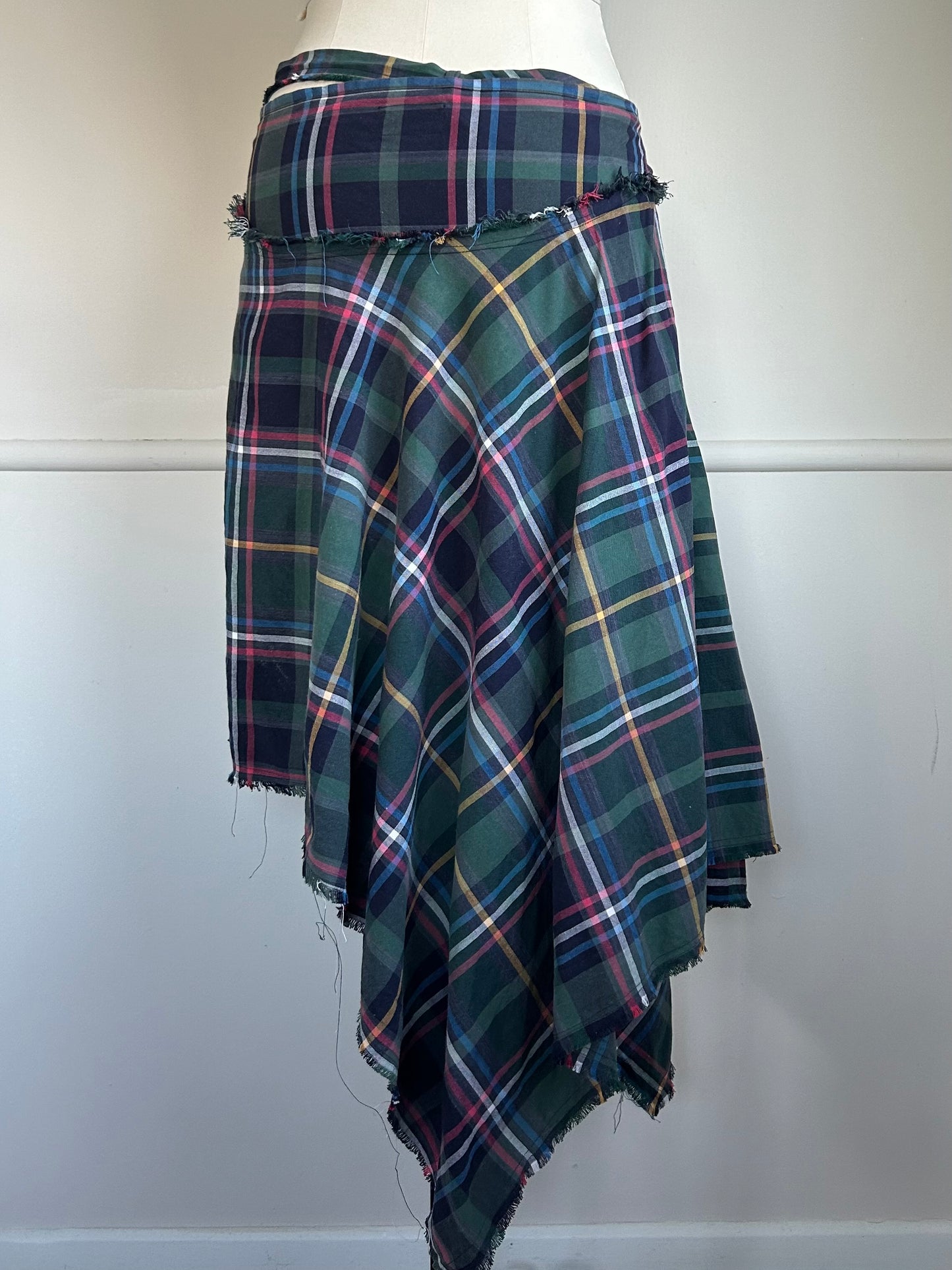 Archive Asymmetrical Wrap Skirt