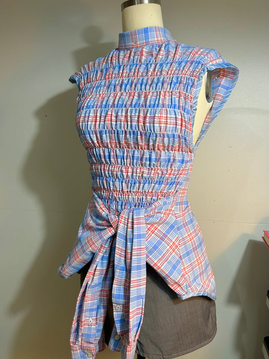 Reversible Button-up Top