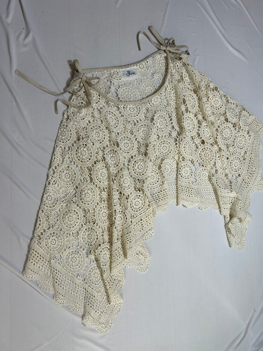 Heirloom Crochet Tablecloth Skirt