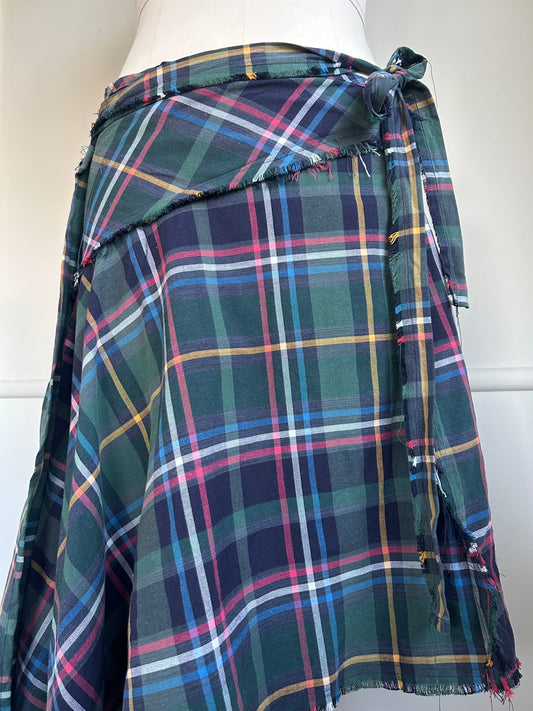 Archive Asymmetrical Wrap Skirt