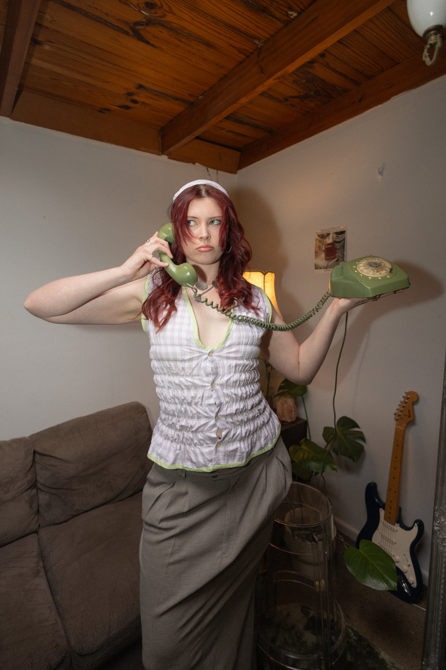 Reversible Button-up Top