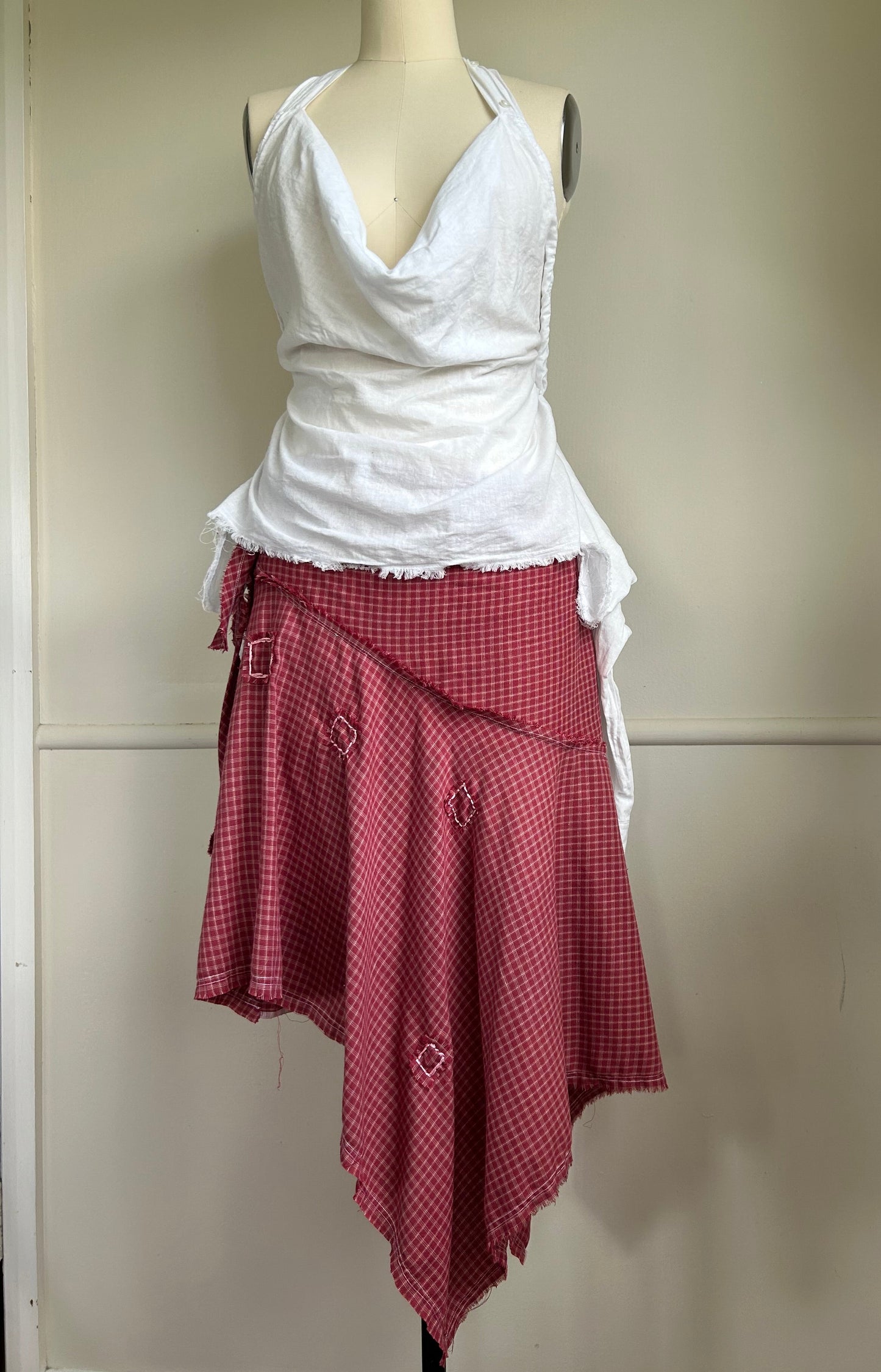 Reconstructed Halter Top