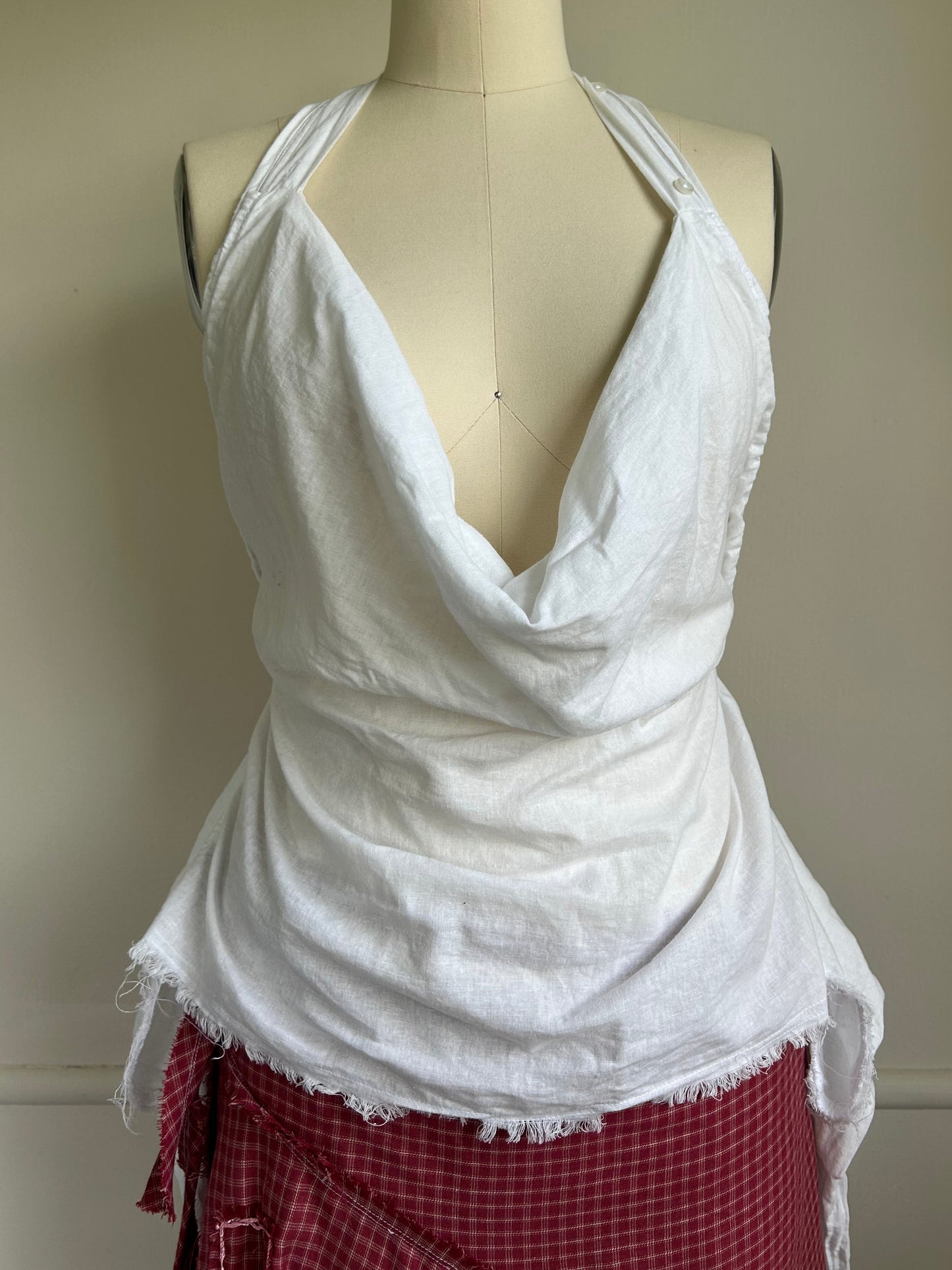 Reconstructed Halter Top