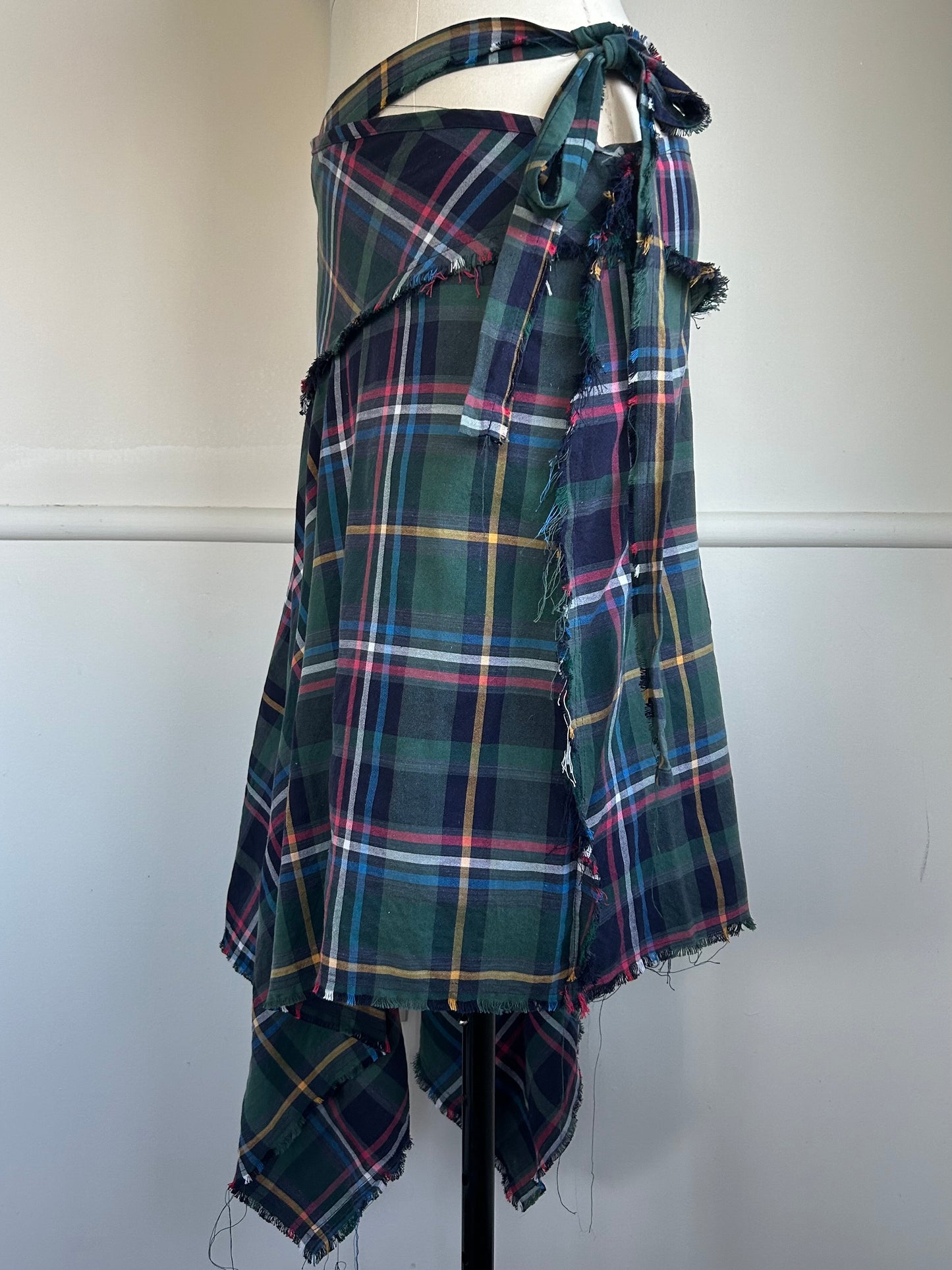 Archive Asymmetrical Wrap Skirt