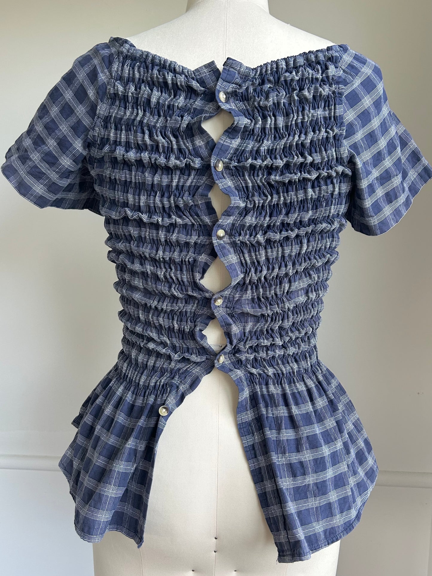 Reversible Button-up Top
