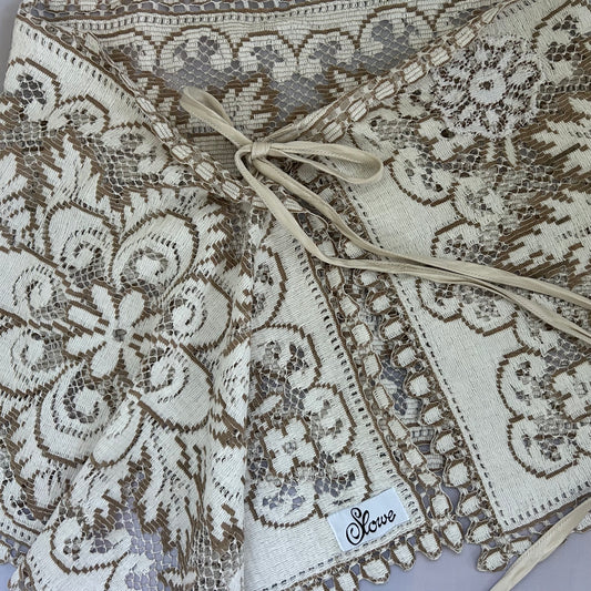 Heirloom Lace Belt wrap
