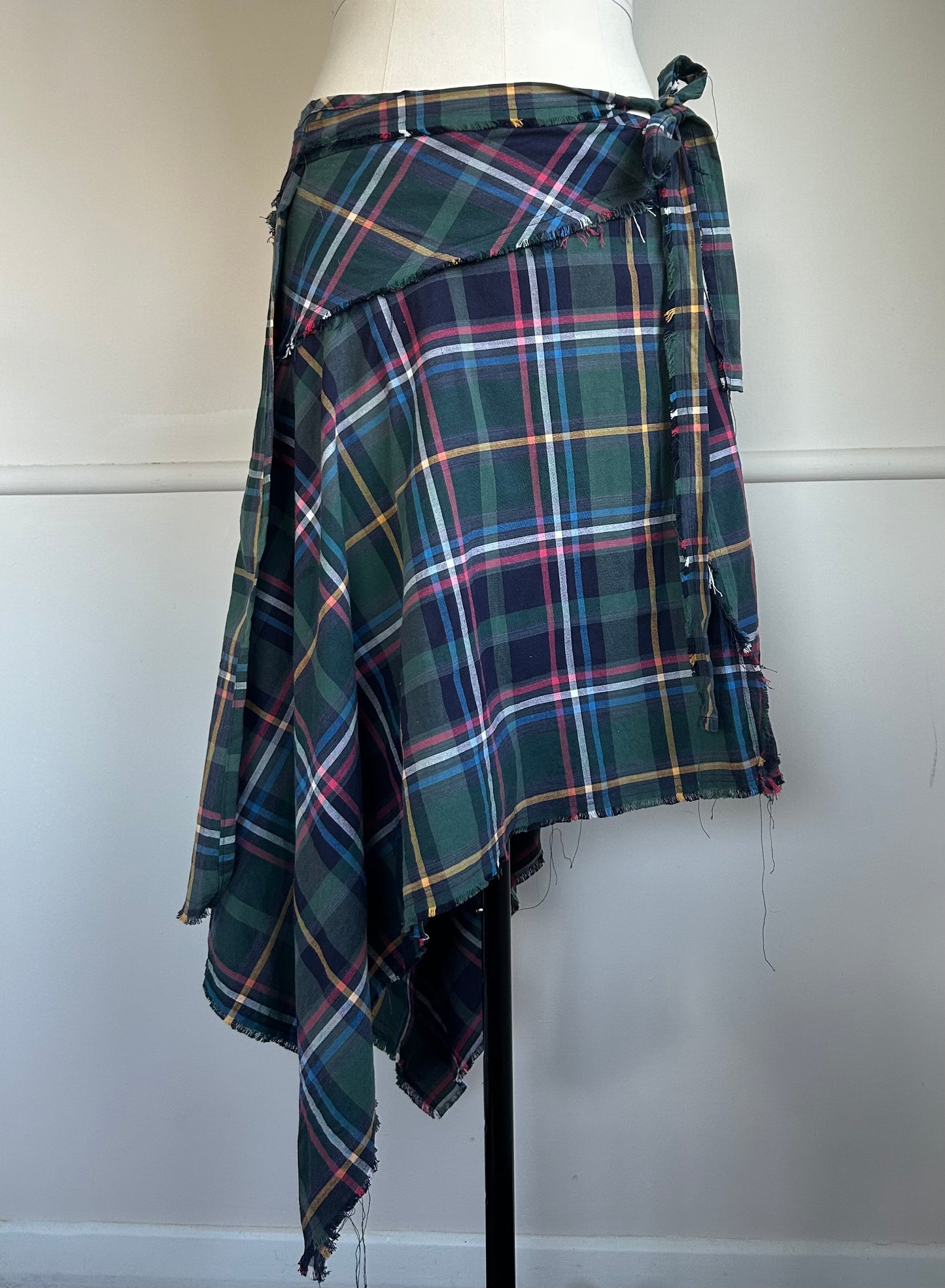 Archive Asymmetrical Wrap Skirt