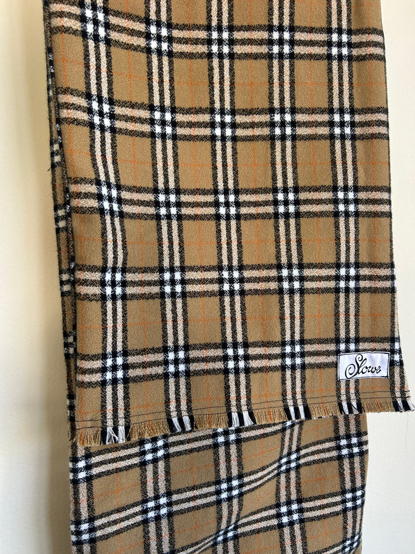 Plaid scarf