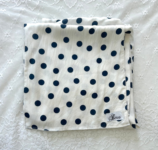 Hooded Polka Dot Scarf