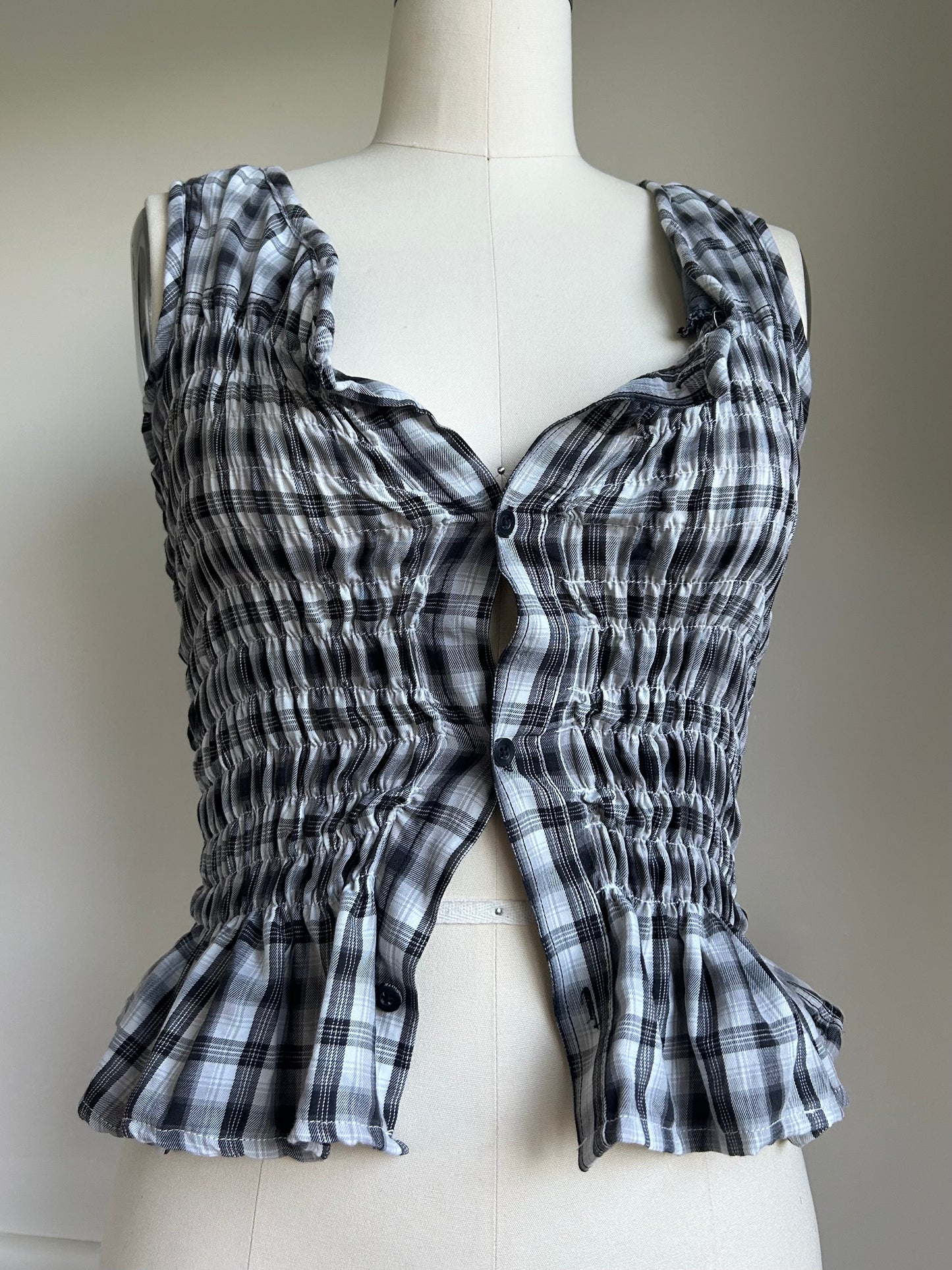 Reversible Button-up Top