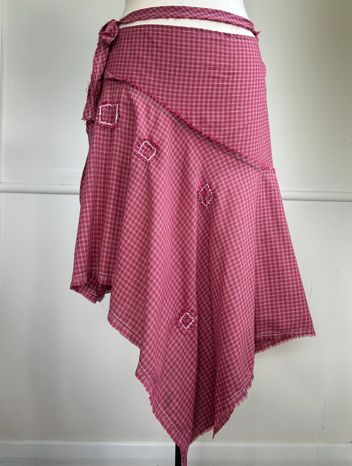 Archive Asymmetrical Wrap Skirt
