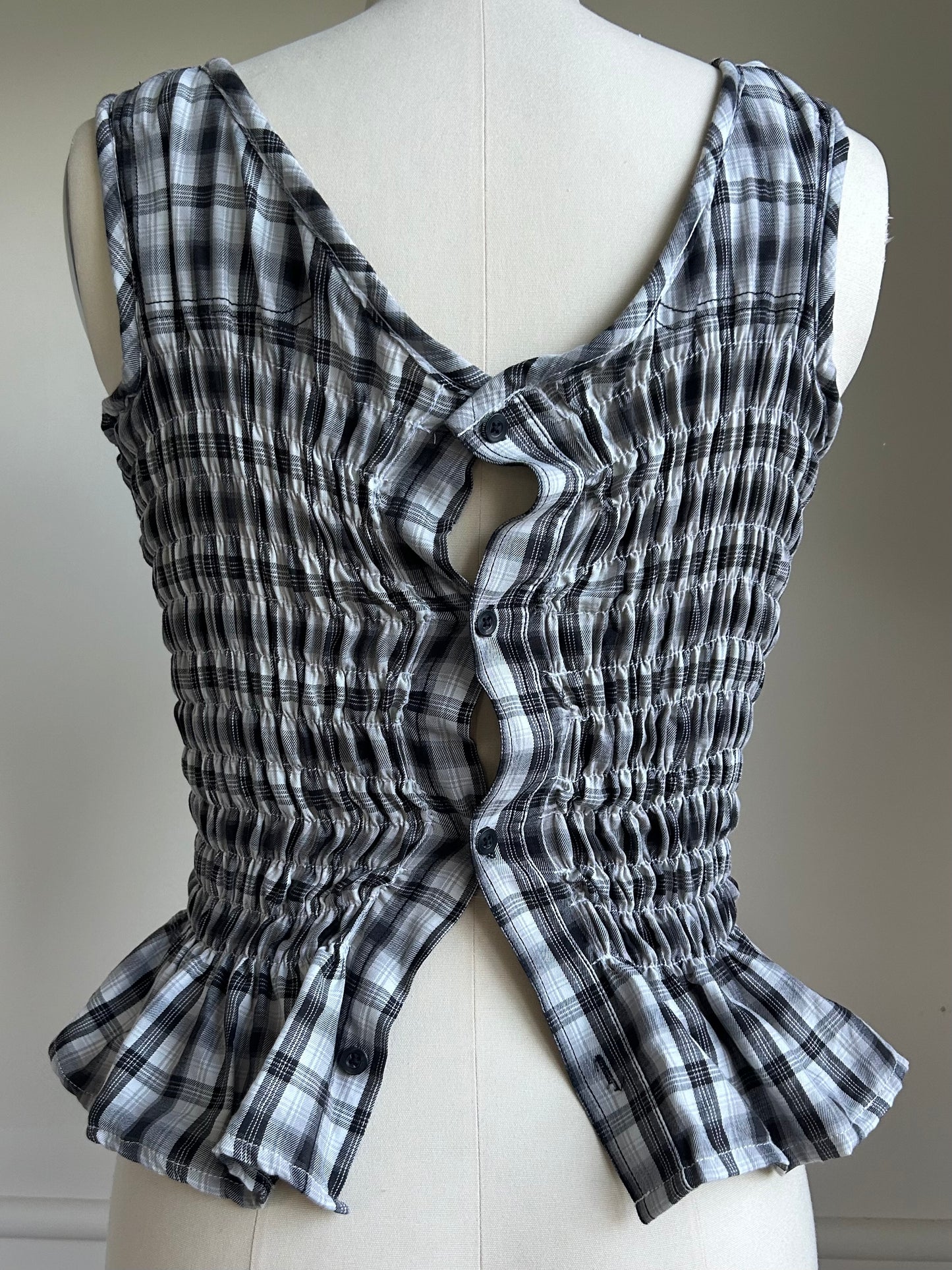 Reversible Button-up Top
