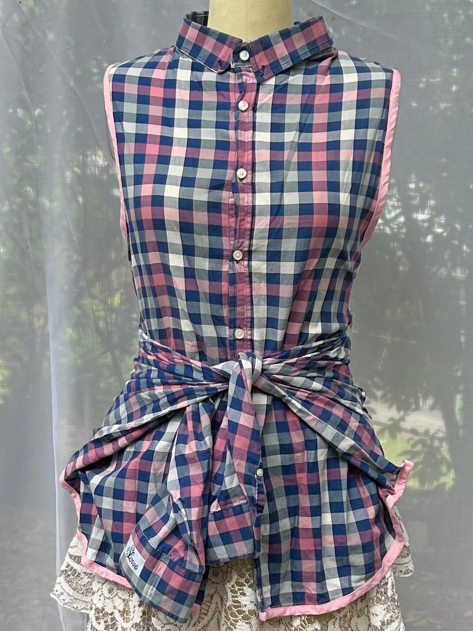 Reversible Button-up Top