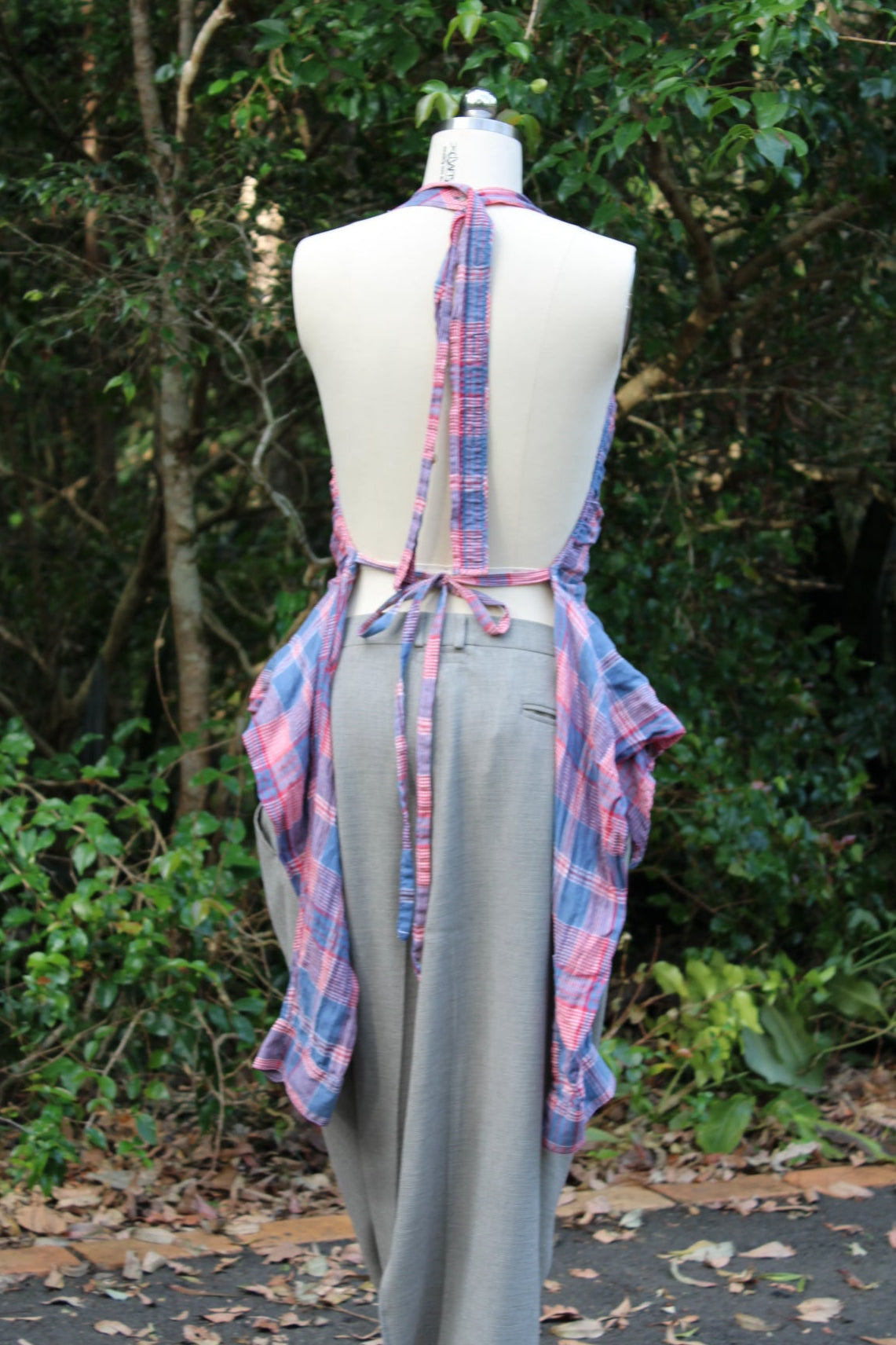 Reconstructed Halter Top