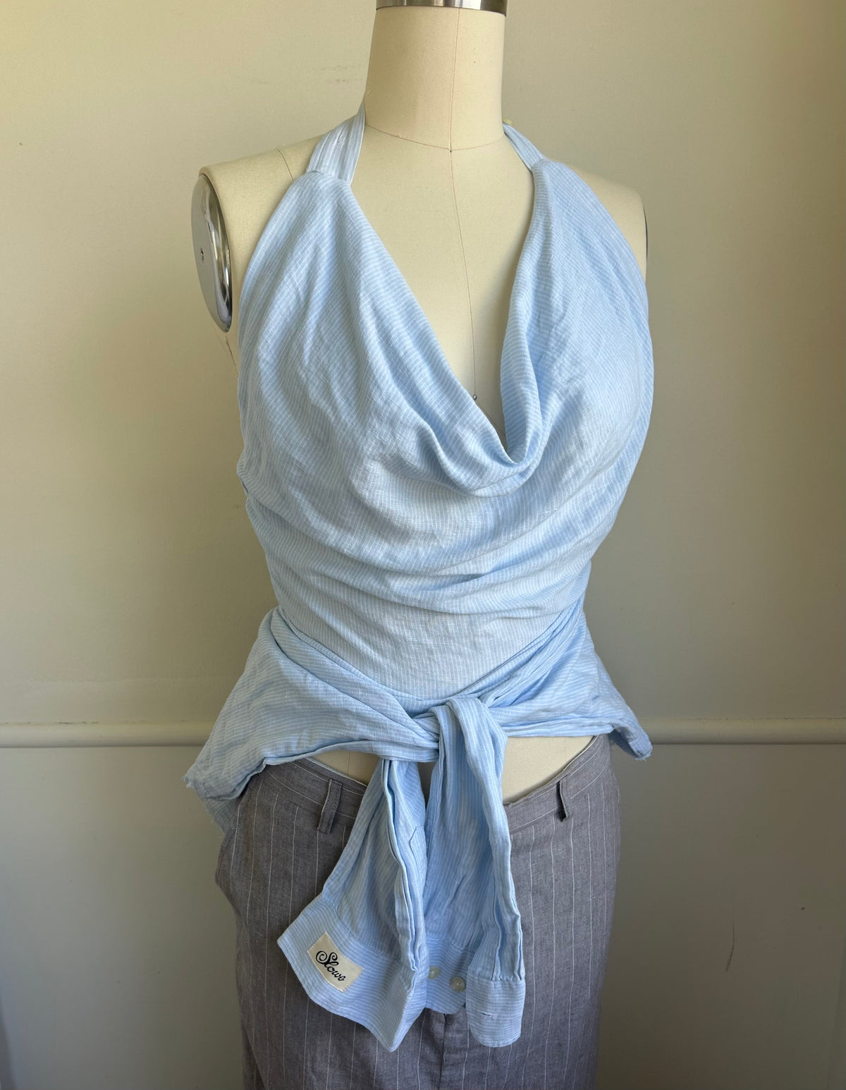 Upside Down Halter Top