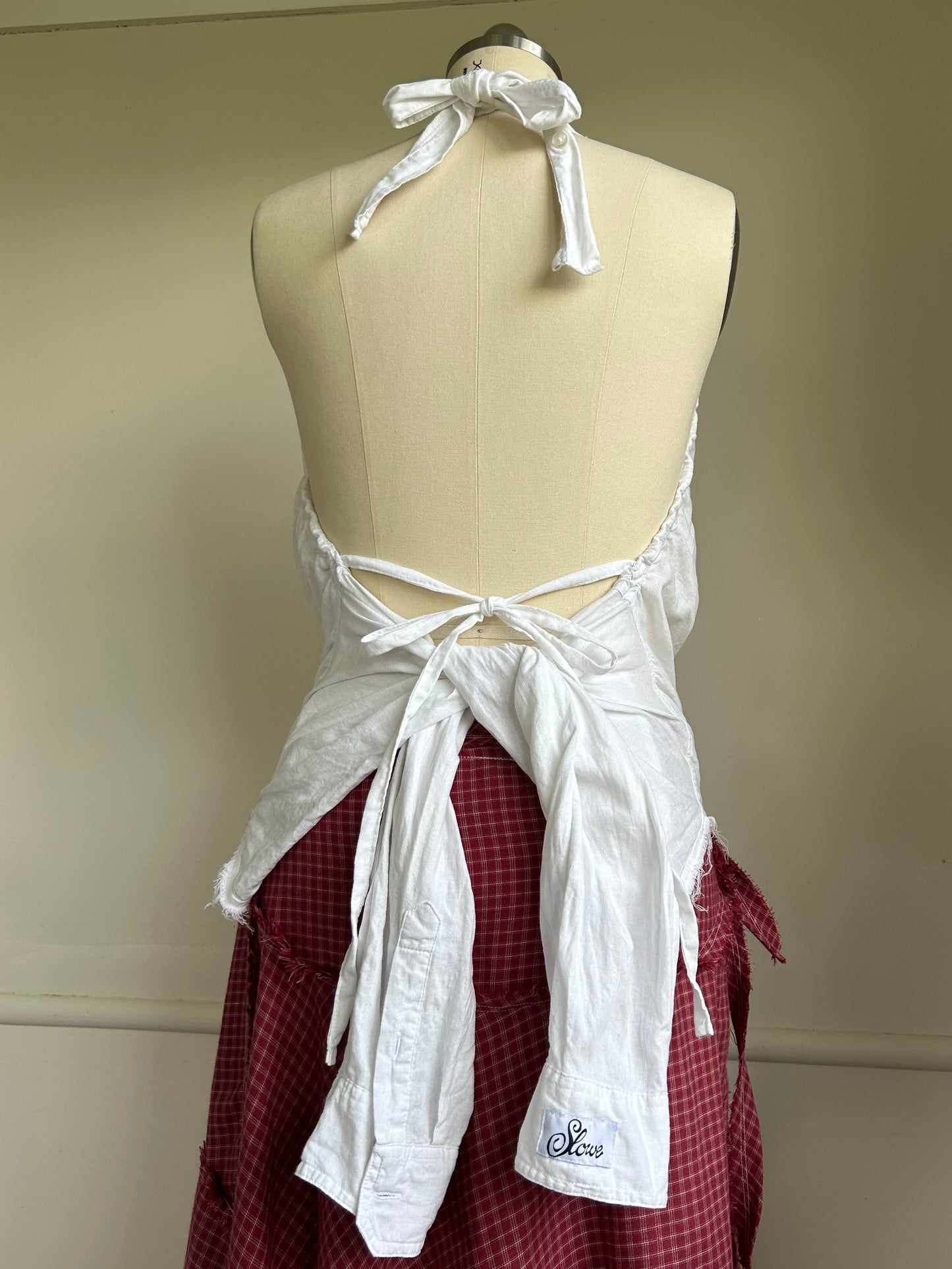 Reconstructed Halter Top