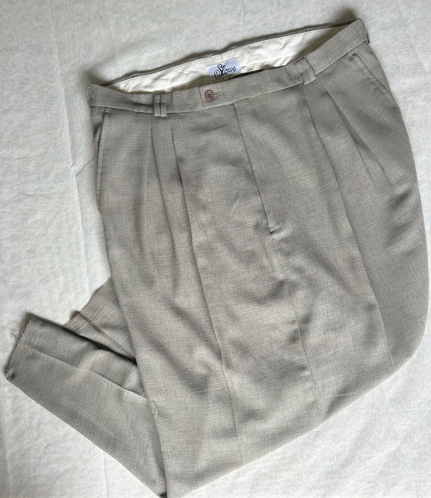 Reconstructed Suit Skirt