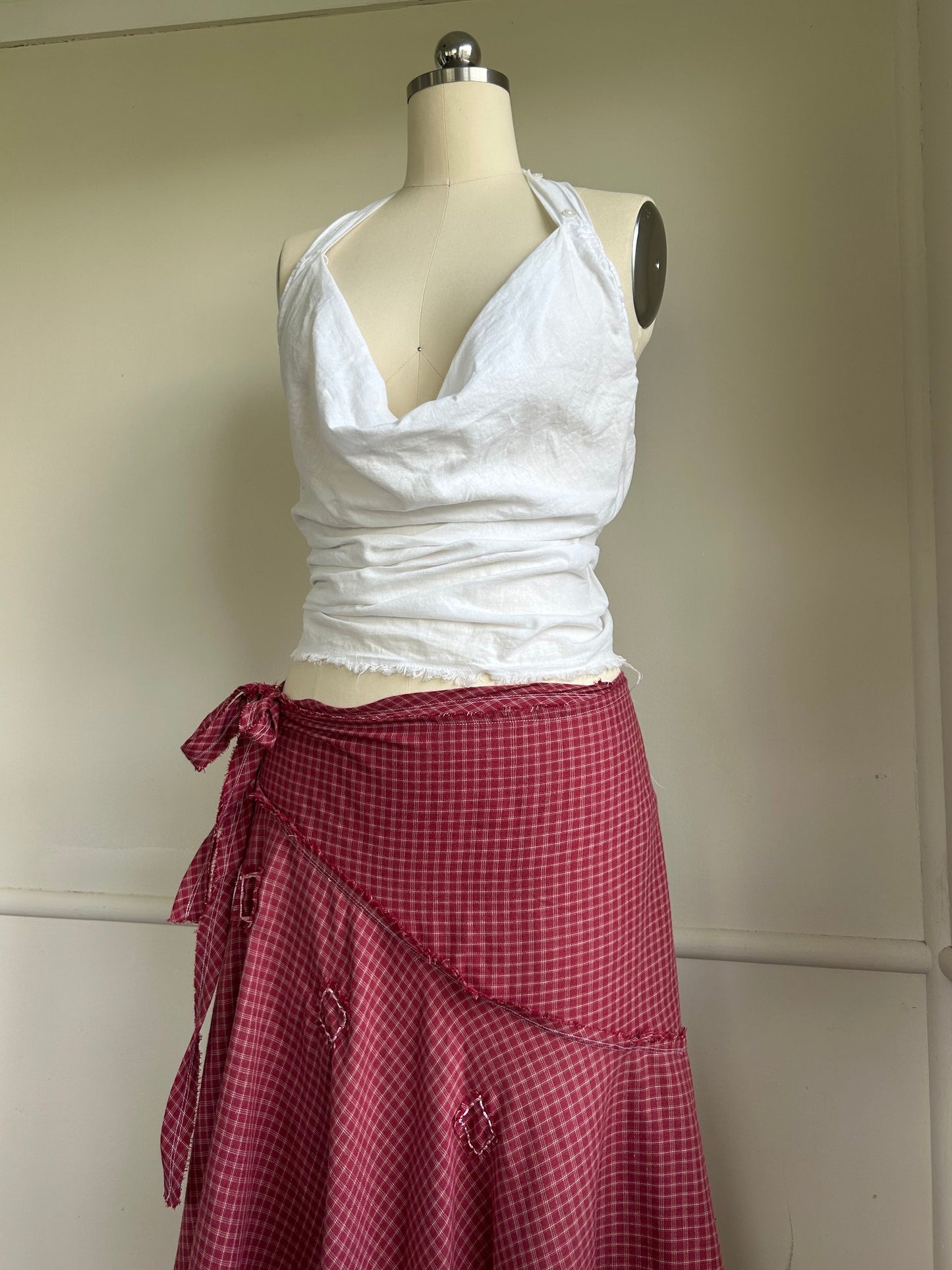 Reconstructed Halter Top
