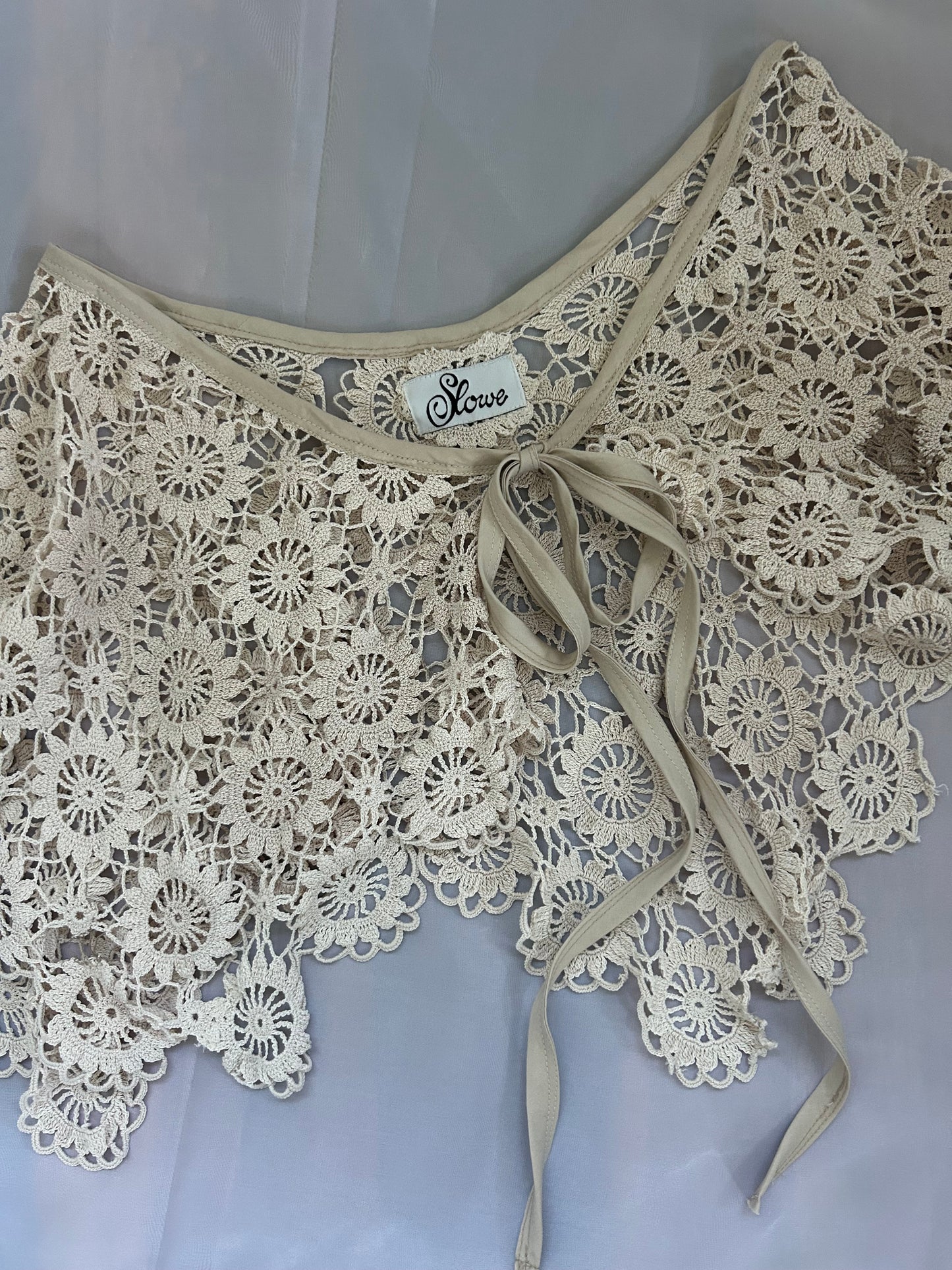 Heirloom Crochet Wrap Belt