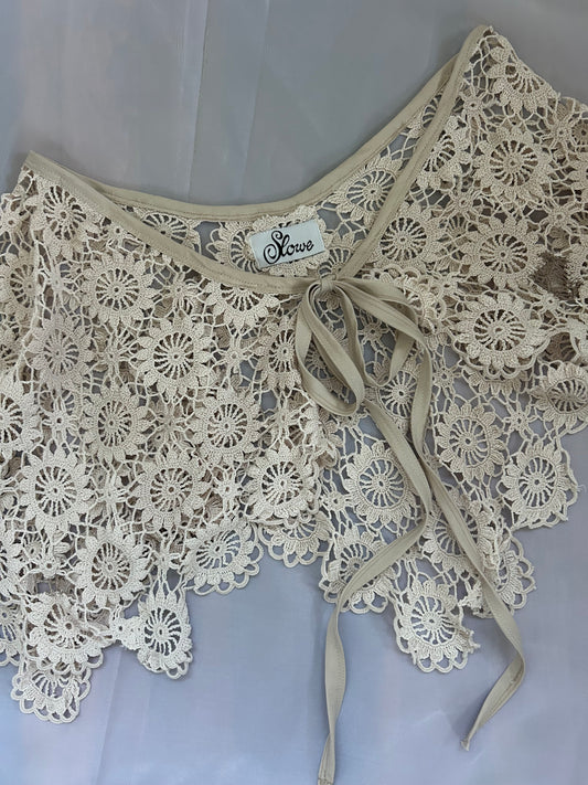 Heirloom Crochet Wrap Belt