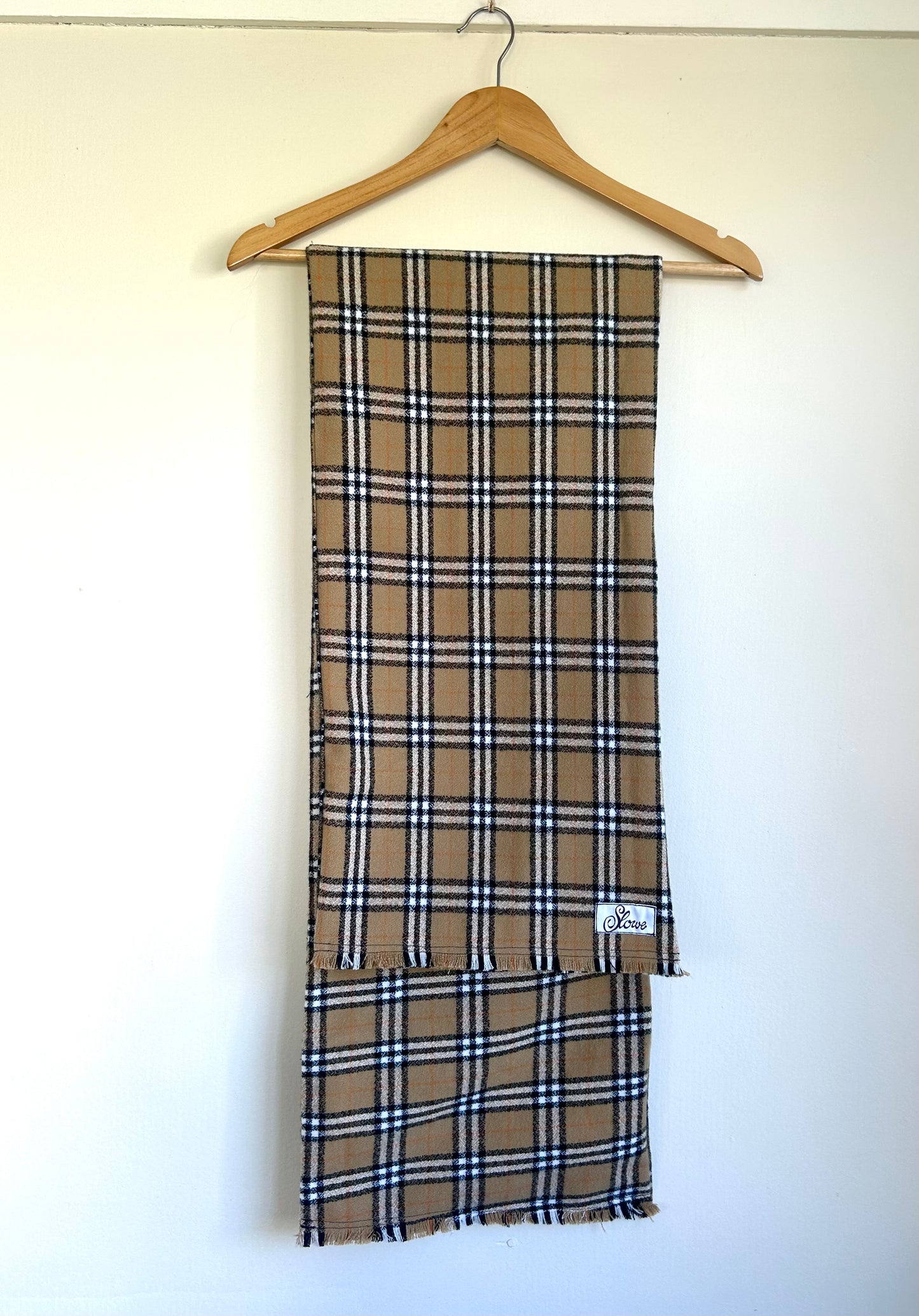 Plaid scarf