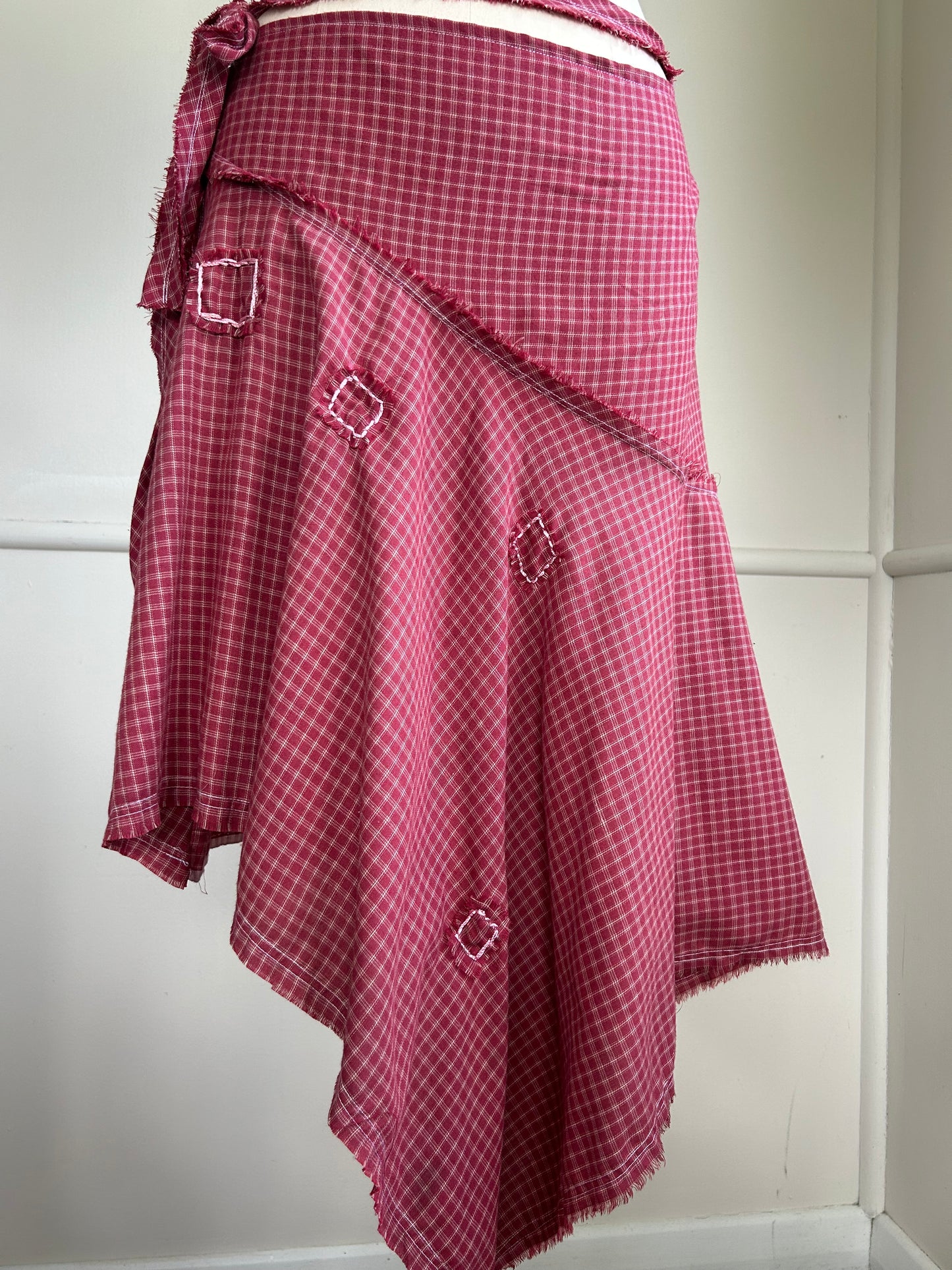 Archive Asymmetrical Wrap Skirt