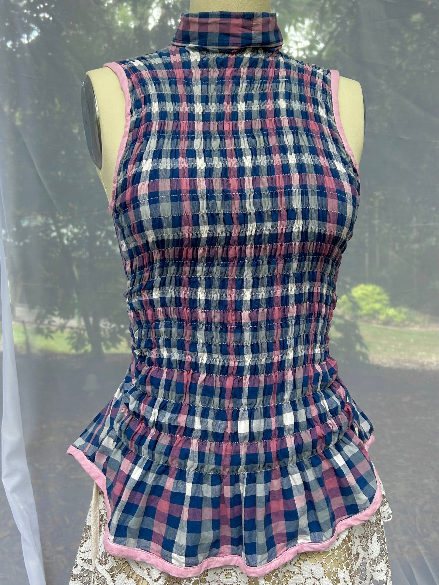 Reversible Button-up Top