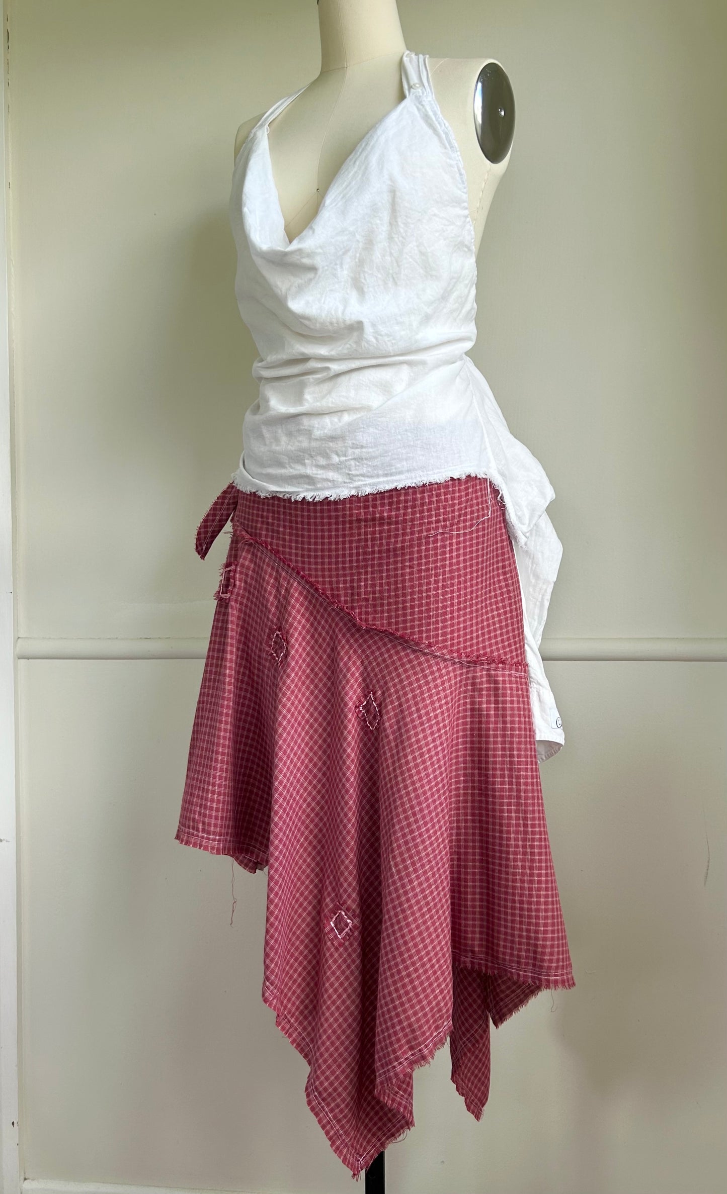 Archive Asymmetrical Wrap Skirt