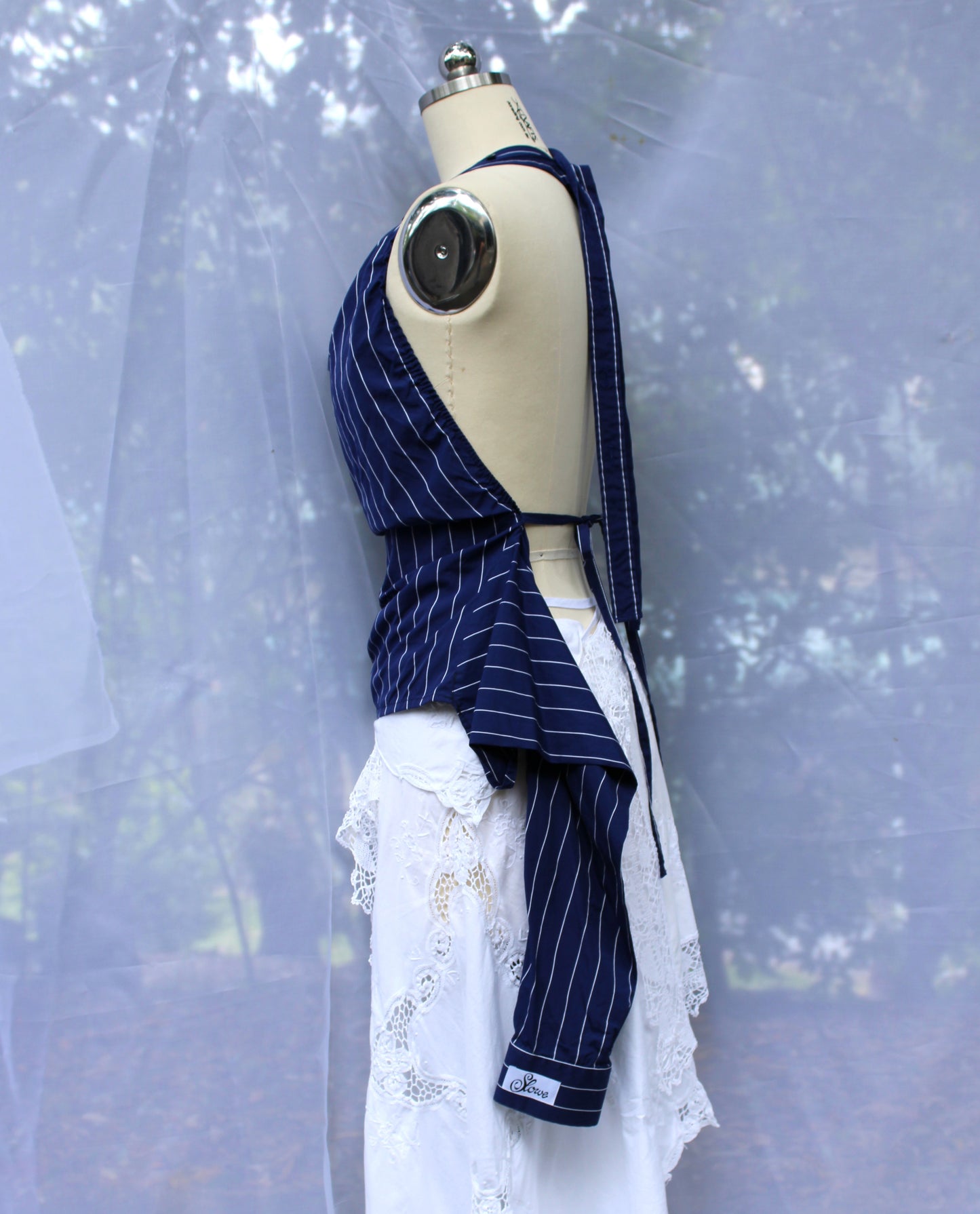 Reconstructed Halter Top
