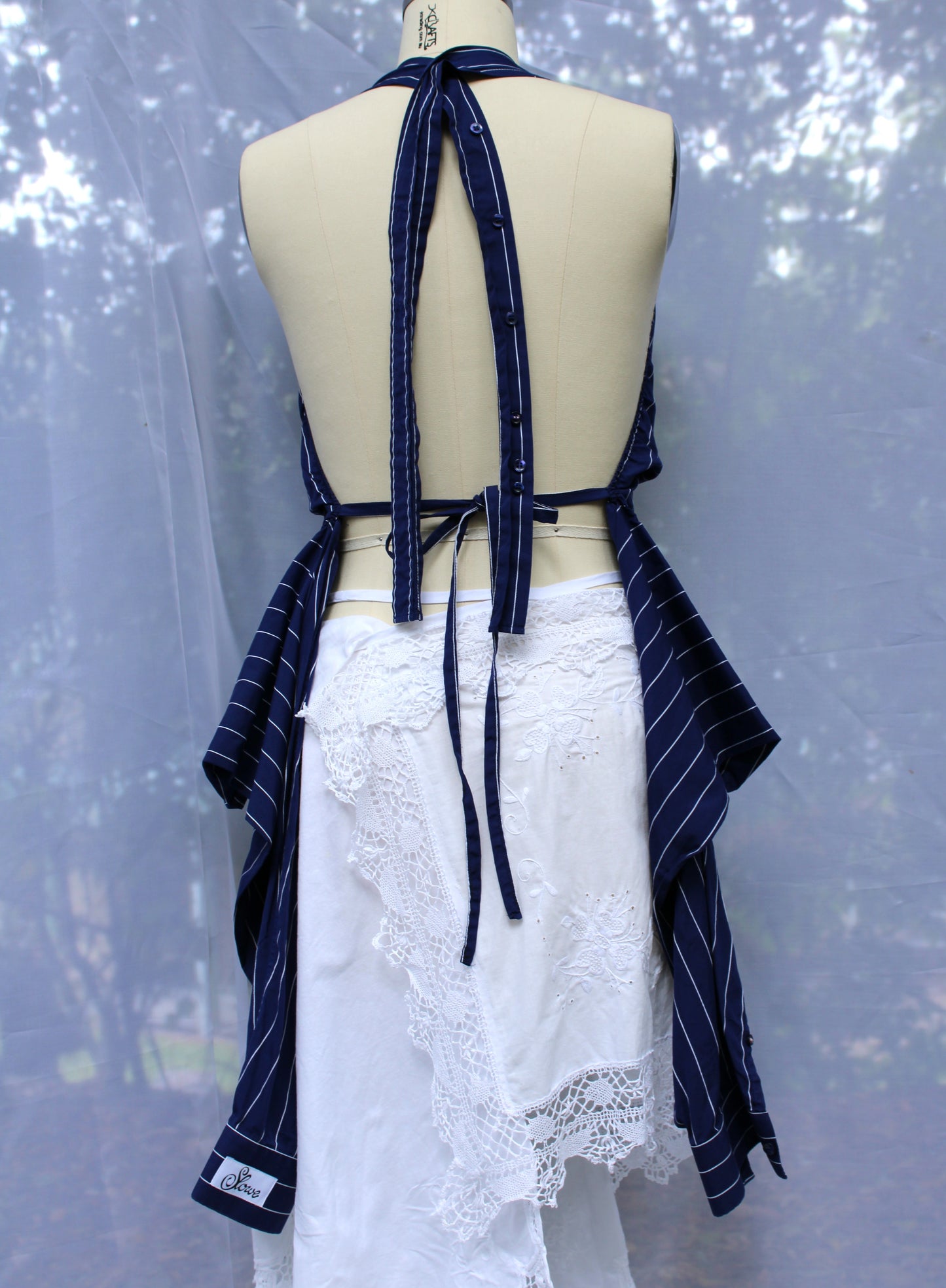 Reconstructed Halter Top