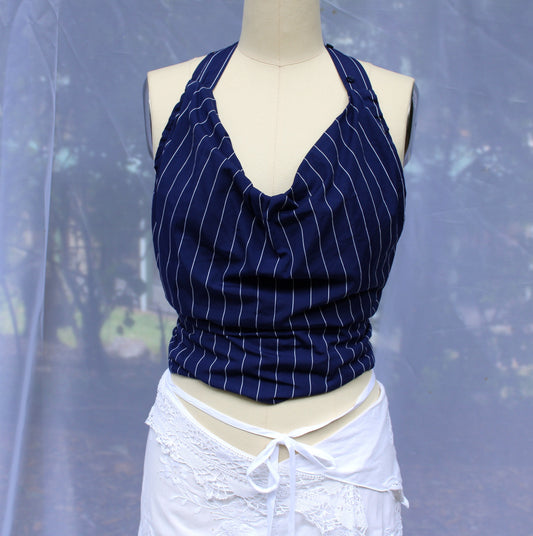 Reconstructed Halter Top