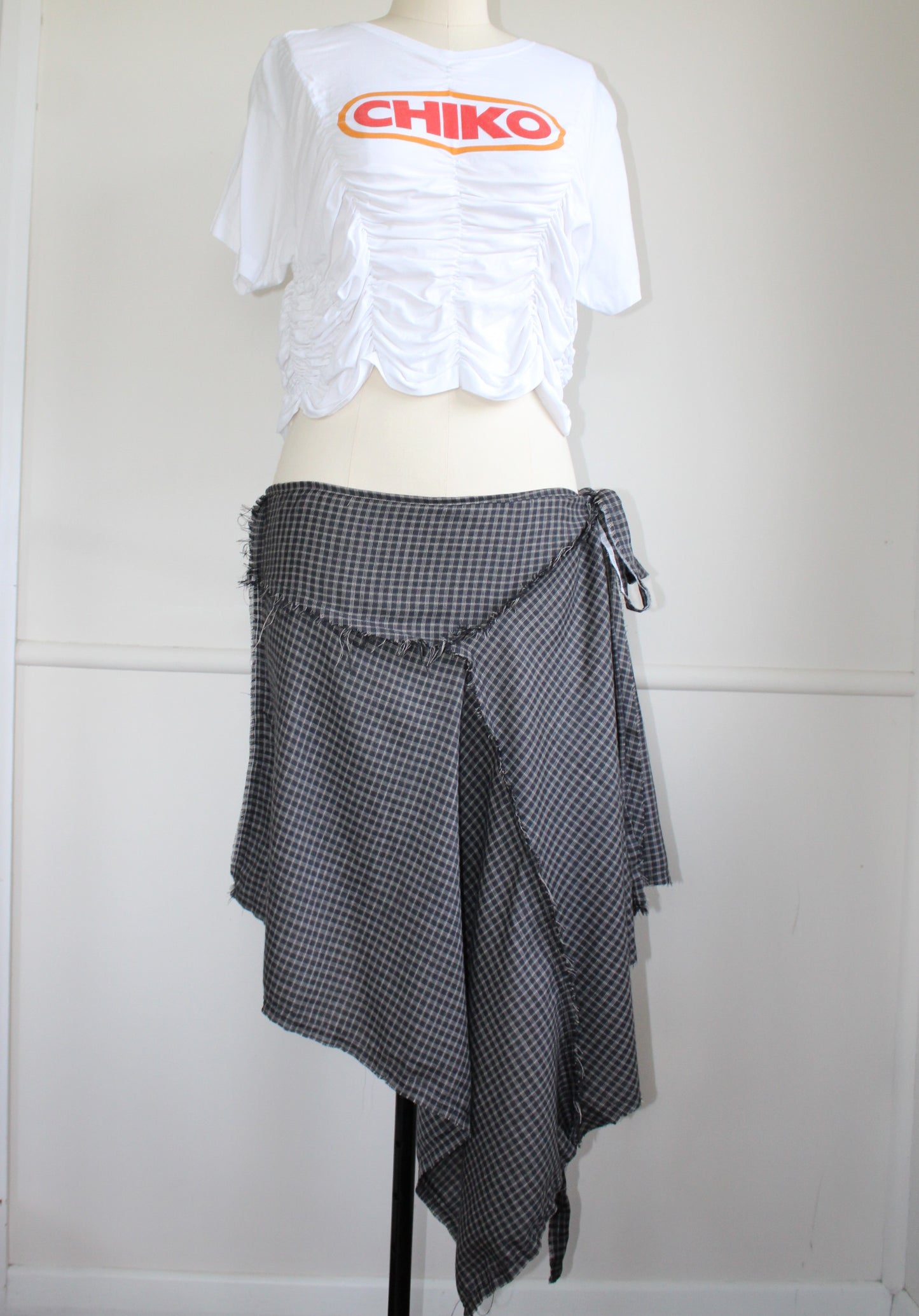 Archive Asymmetrical Wrap Skirt