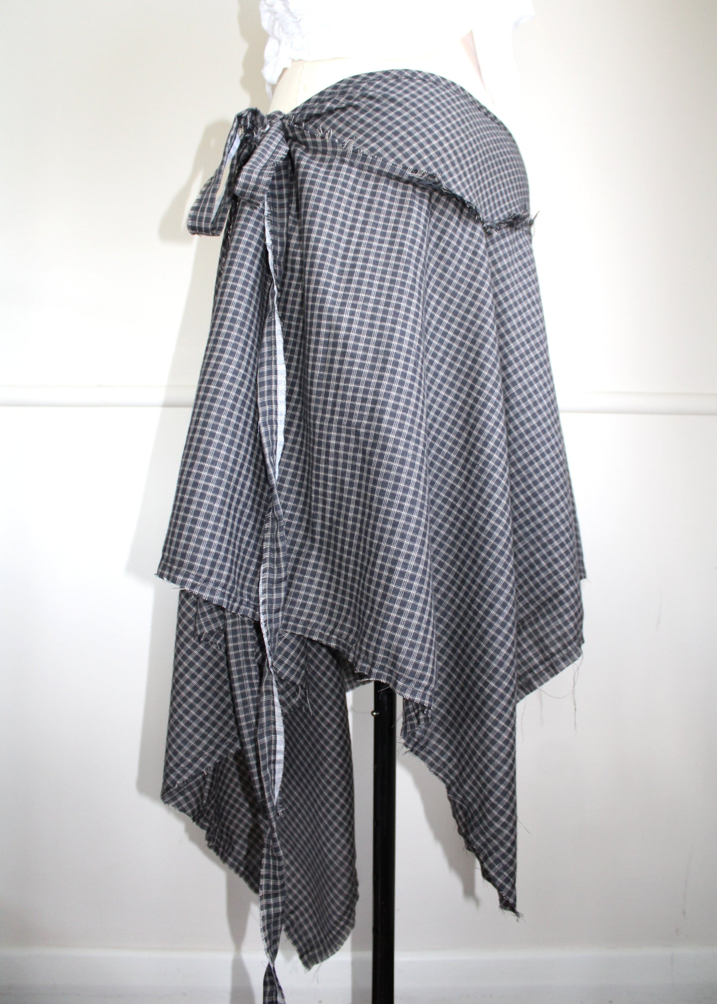 Archive Asymmetrical Wrap Skirt