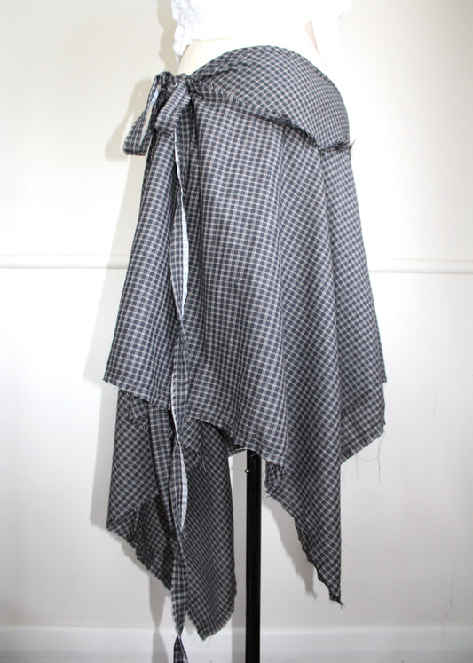 Archive Asymmetrical Wrap Skirt