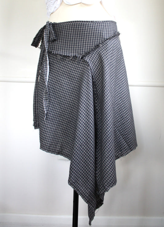 Archive Asymmetrical Wrap Skirt