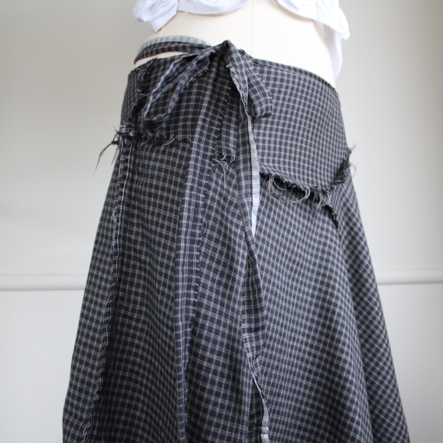 Archive Asymmetrical Wrap Skirt