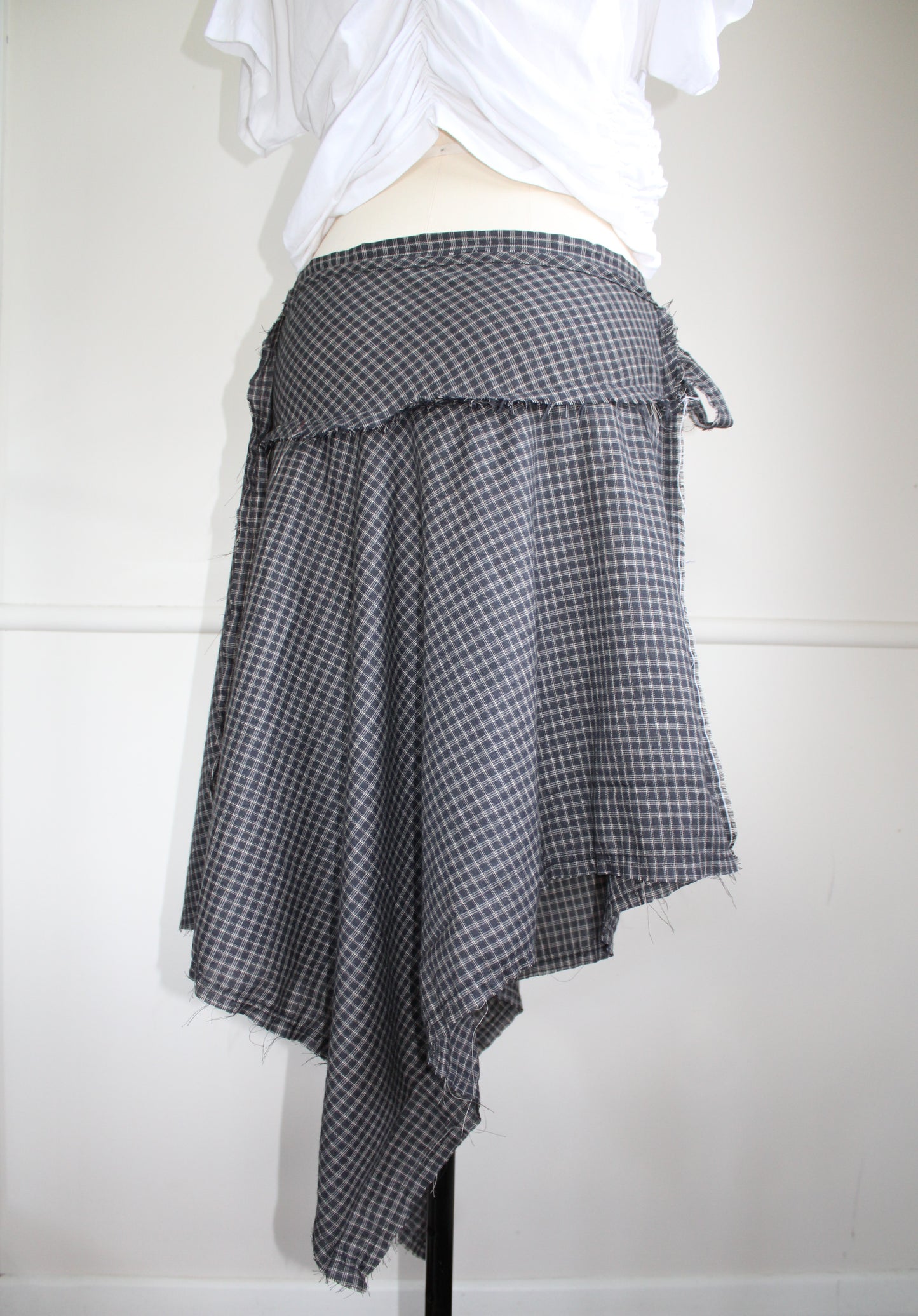 Archive Asymmetrical Wrap Skirt