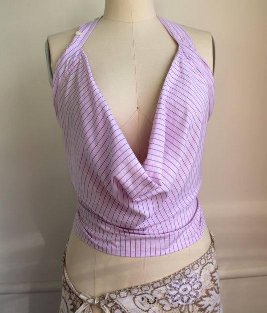 Reconstructed Halter Top