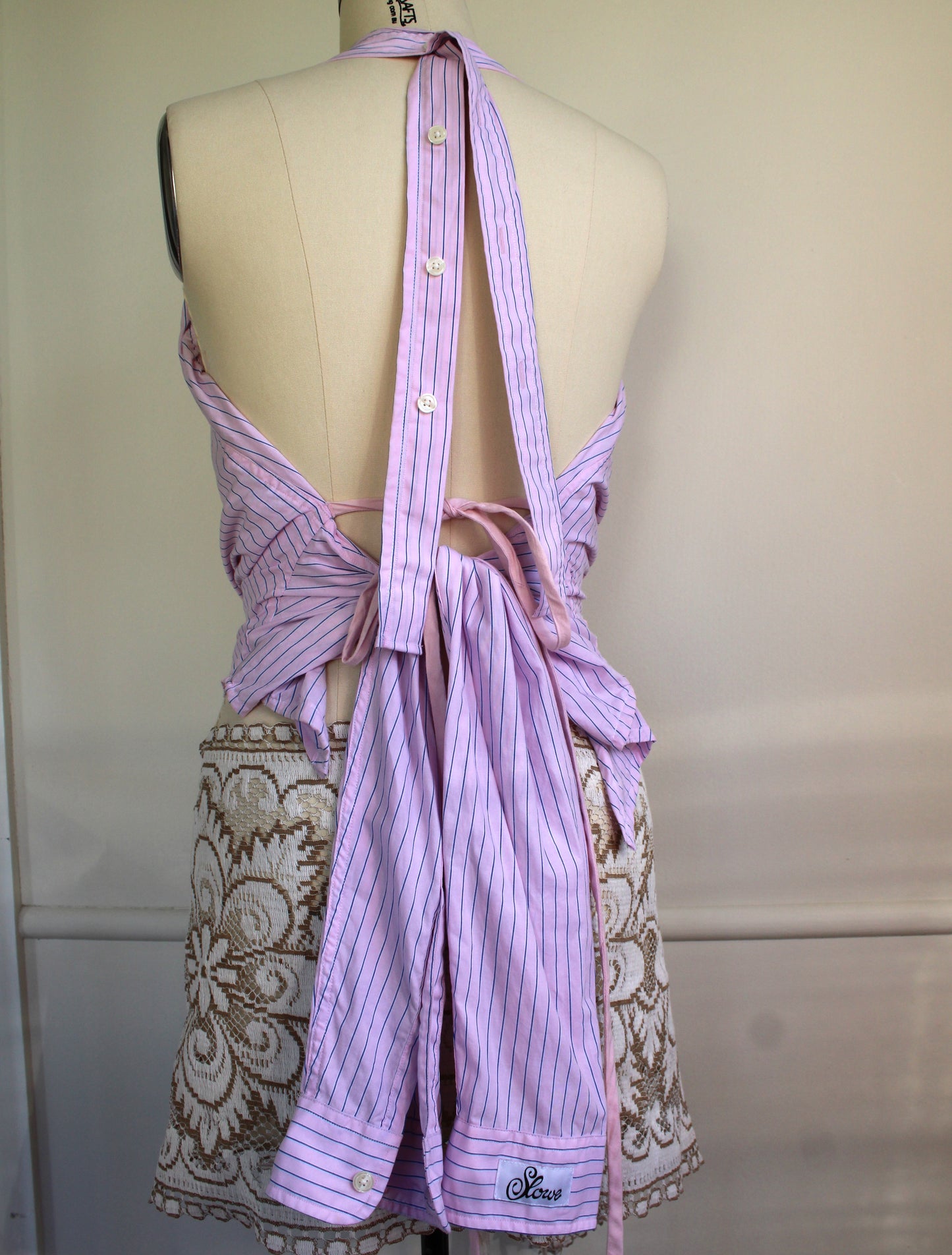 Reconstructed Halter Top