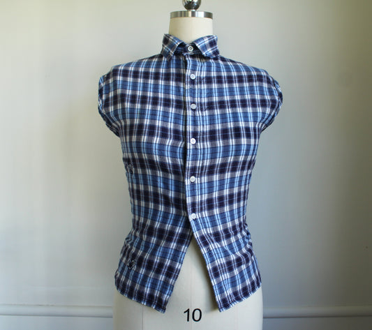Reversible Button-up Top