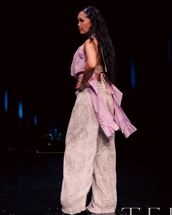 Reconstructed Halter Top